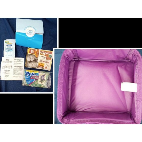 Harry Potter Hermione Purple Botts Beans Vintage Lunch Bag Thermos New With Tags - Picture 6 of 12